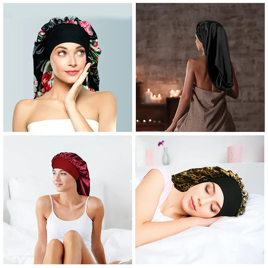 Bonnet en Satin Long